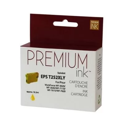 Premium ink compatible T252 XL Jaune