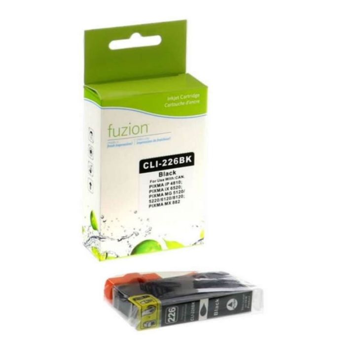 Fuzion compatible Canon CLI-226 noir