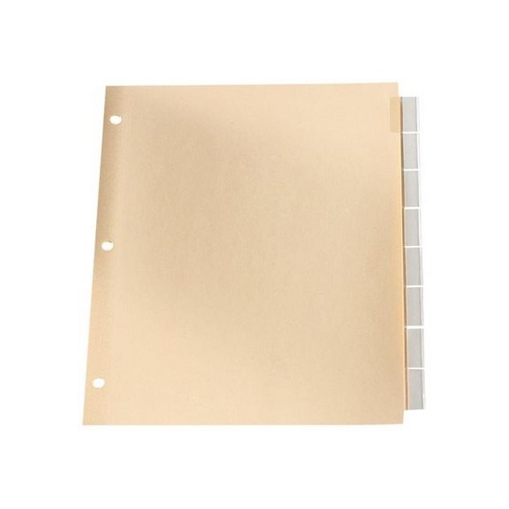 index (8) lettre onglet clair - R213-8C