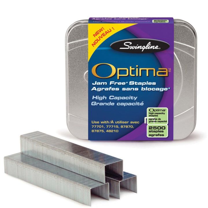 Agrafes haute capacité "Optima"  3/8".