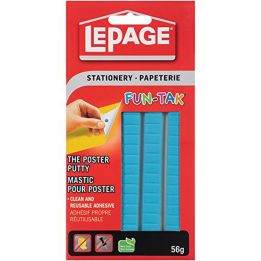 Lepage - Mastic de fixation "fun-tak", gommette bleue