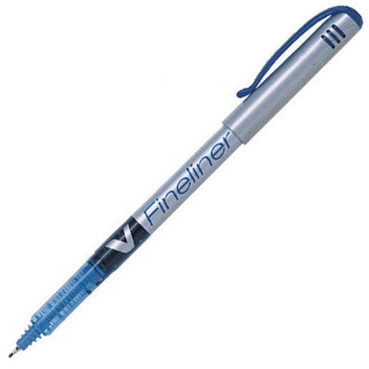 Marqueur feutre Fineliner, pte fine, bleu