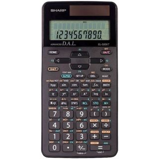 Calculatrice scientifique EL-520XTB-BK de Sharp