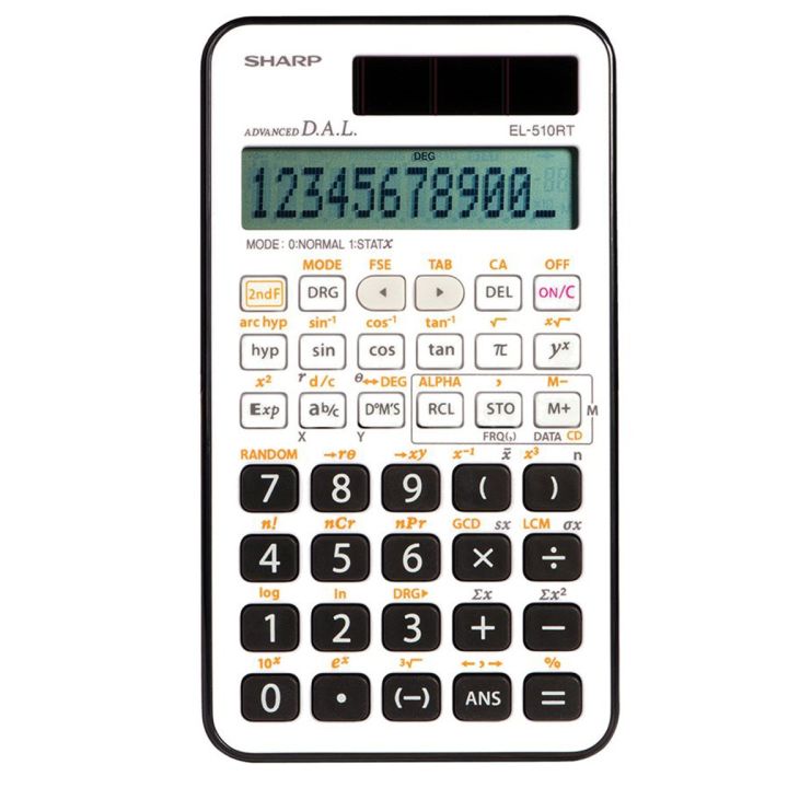 Calculatrice scientifique EL-510RTB de Sharp