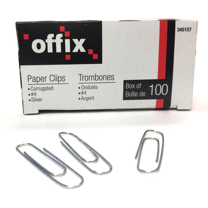 Trombones géantes ondulés par OFFIX, 1-7/8, bte 100