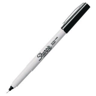 Marqueur Sharpie permanent noir ultra-fine