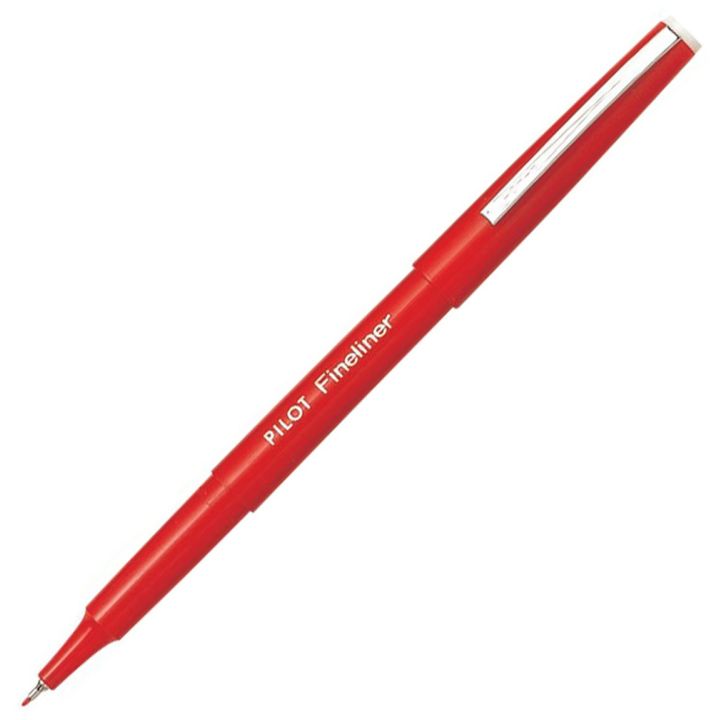 Stylo marqueur Fineliner, Pilot, rouge