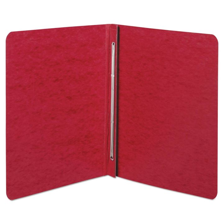Couverture de rapport à reliure latérale d'Acco, 3 po, lettre, rouge