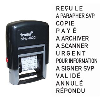 Multiformules Printy 4822 de Trodat, français
