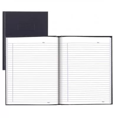 Cahier de notes à couverture rigide de Blueline®, 9-1/4 x 7-1/4 po, Bleu
