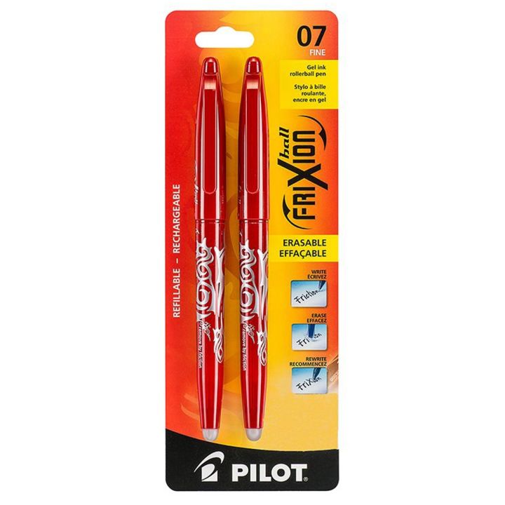 Stylo à bille roulante effaçable FriXion® Ball Paquet de 2, rouge