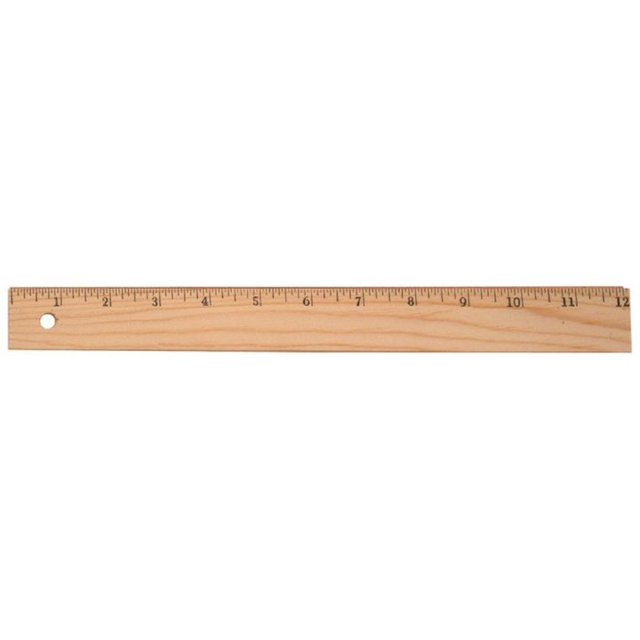 Règle 12 po/30 cm en bois Acme