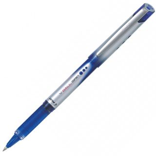 Stylo à bille roulante VBall Grip de Pilot®. 0,7 mm. Bleu.