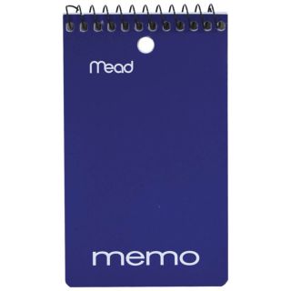 Carnet de notes à reliure spirale supérieure de Mead, 3 x 5 po