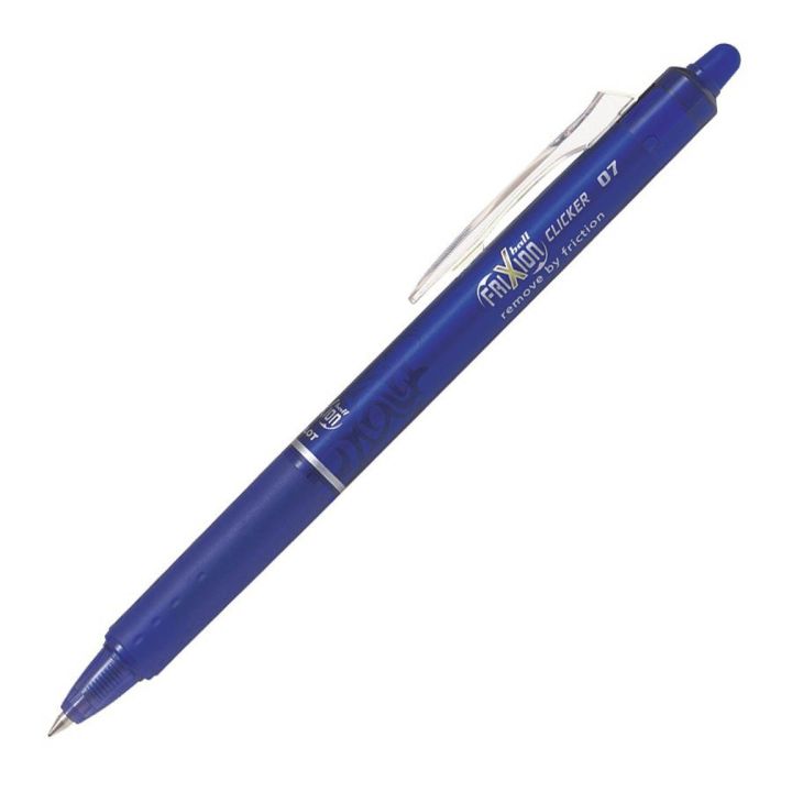 Stylo rétractables à encre gel effaçable Frixion de Pilot, 0,7 mm, Bleu, 2/pqt