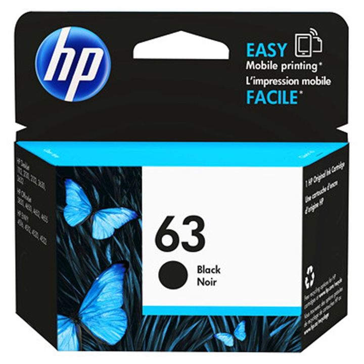 HP 63 Cartouche originale noir