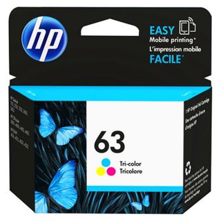 HP 63 Cartouche originale tricolore