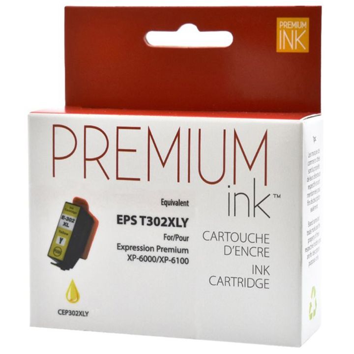 Epson T302XL420 Compatible Jaune Premium Ink