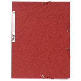 Chemise porte-documents  Exacompta à élastique, format lettre, couleurs assorties