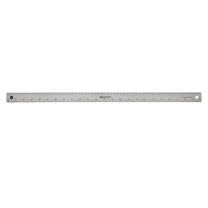 Règle 24 po/60 cm  en acier inoxydable de Westcott®