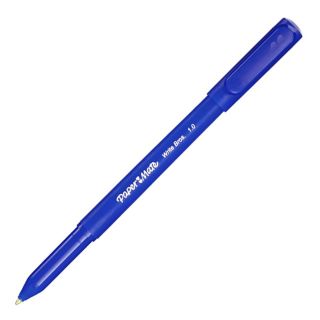 Stylo à bille à pointe moyenne de Paper Mate, bleu, 12/bte