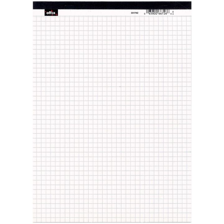 Tablette quadrillée 8-1/2 x 11-3/4 po - Offix, 50 feuilles