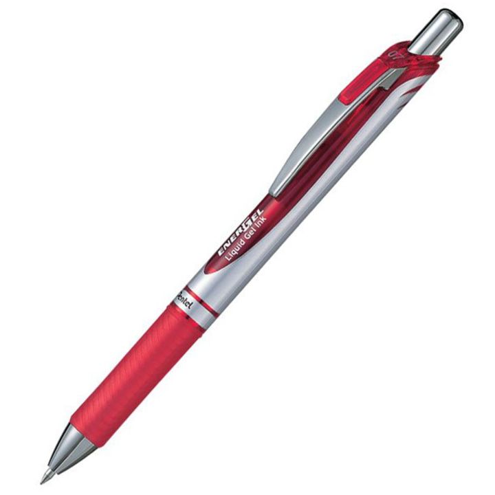 Stylo rétractable à encre gel EnerGel de Pentel. 0,7mm.