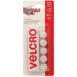 Attaches Velcro® Ronds, 5/8", 15/pqt