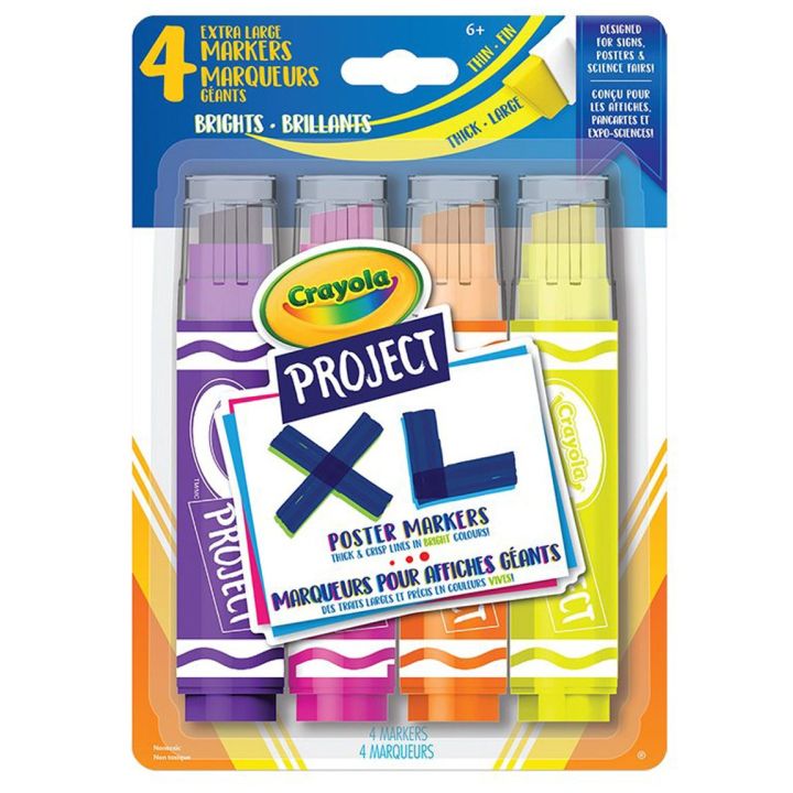 Marqueurs géants projet XL