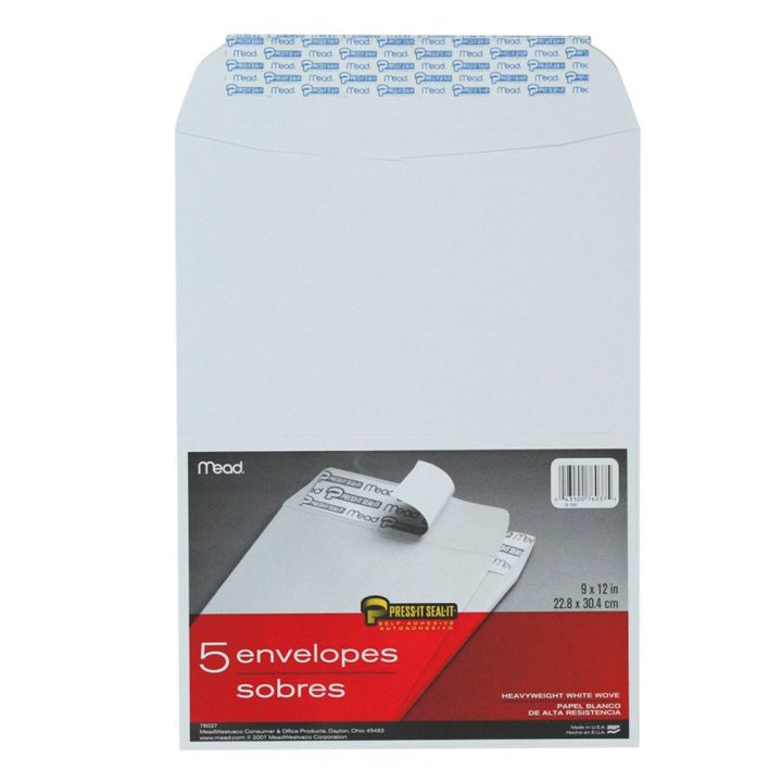 Enveloppe blanche Press-it Seal-it®