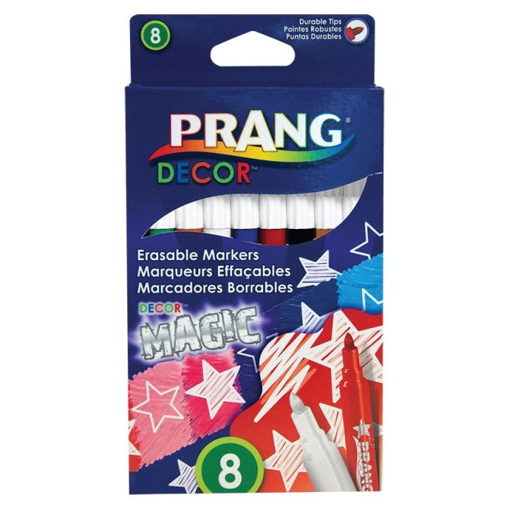 Marqueurs Prang effaçable, Decor multi-surfaces