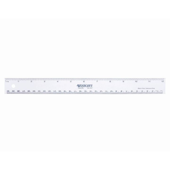 Règle 12 po/30 cm en vinyle flexible Westcott®