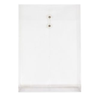 Enveloppe transparente verticale, 10 x 14.5 po.