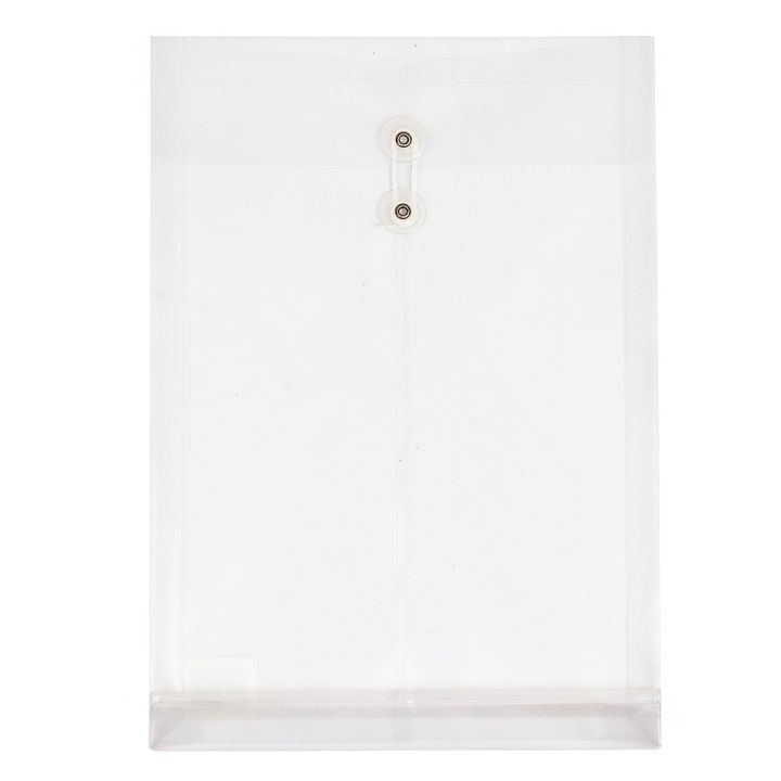 Enveloppe transparente verticale, 10 x 14.5 po.