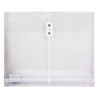 Enveloppe transparente horizontale, 9-1/2 x 11-1/2 po.