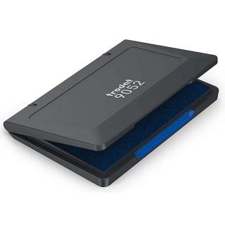 Tampon encreur en feutre de Trodat, 2-3/4 x 4-5/16 po, bleu