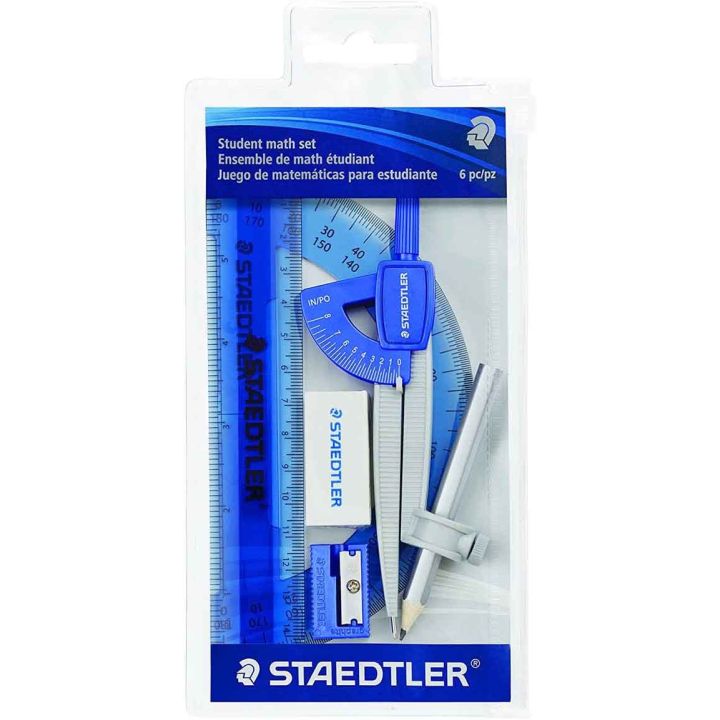 Ensemble de géométrie Staedler, 6 pièces