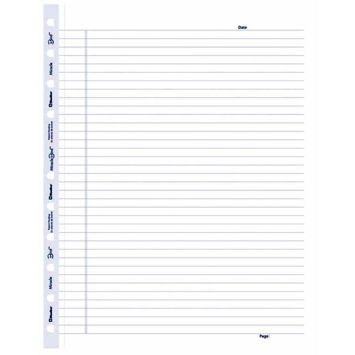 Recharge MiracleBind 50 feuilles 7-1/4 x 9-1/4 po. (100 pages)