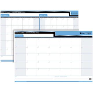 Planificateur réversible 30/60 jours - Day-Timer - 23 x 30