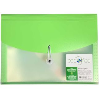 Classeur expansible écologique, 13 pochettes