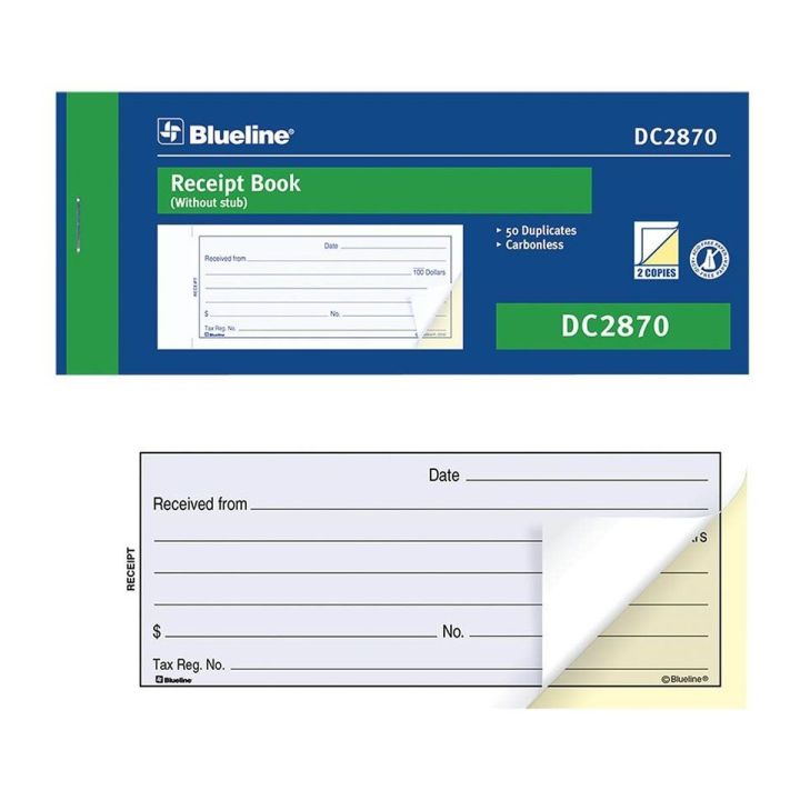 Reçus DCB2870 - 2 copies