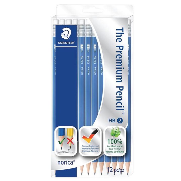 Crayons à mine Norica de Staedtler, 12/bte