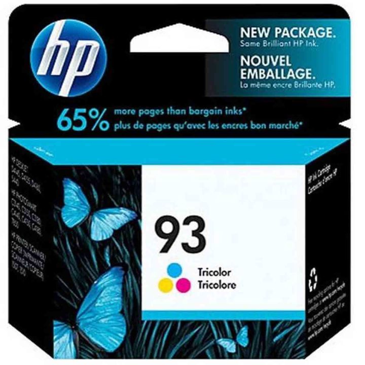 HP 93 Cartouche originale tricolore