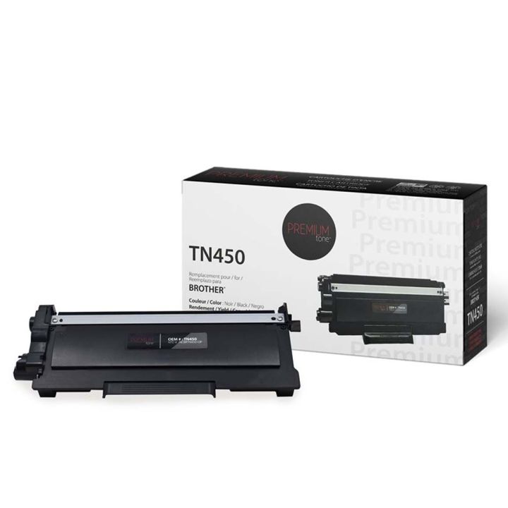 Brother TN450  • cartouche compatible Premium Tone