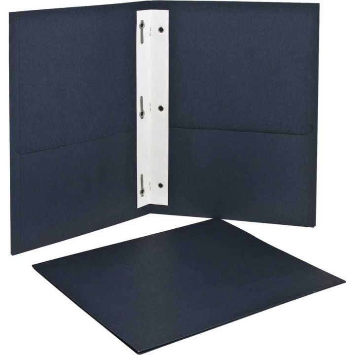 Cahier de présentation avec 3 attaches