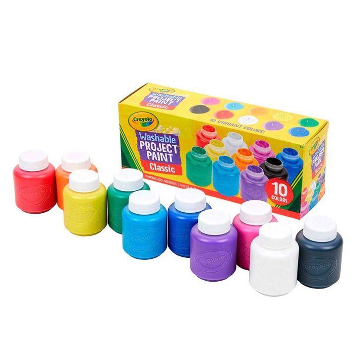 Peinture pour enfants lavable Crayola