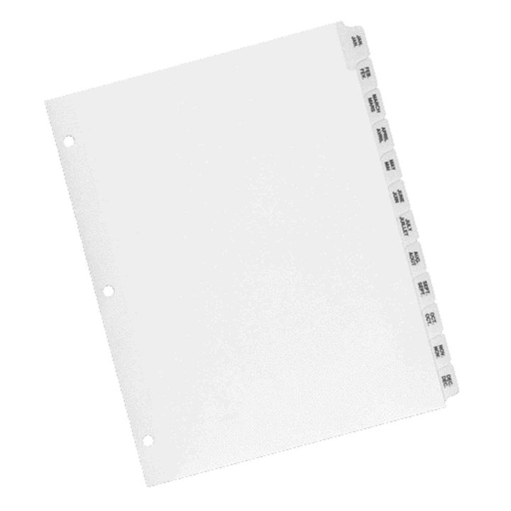 index avec onglet Jan-Déc