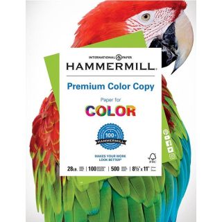 Papier Hammermill color copy 8,5 x 11 po. · 28 lb