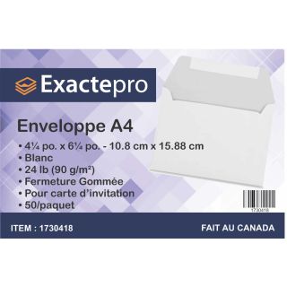 enveloppe A4