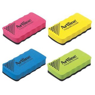 Brosse à effacer magnétiques pour tableau, 4-13/64" X 2-13/64"